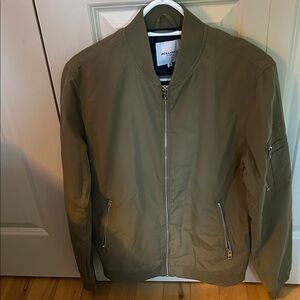 Jack & Jones unisex Khaki Bomber Jacket
